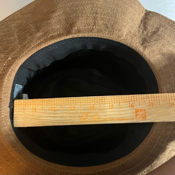 Scala pronto felt festival boho fedora bohemian hat Cocoa camel color - Picture 5 of 11